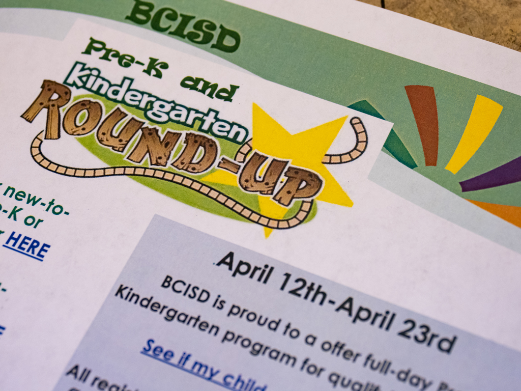 Burnet CISD Pre-Kindergarten and Kindergarten Round-up