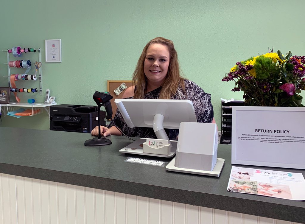 Tiny Living owner Christine Beckley