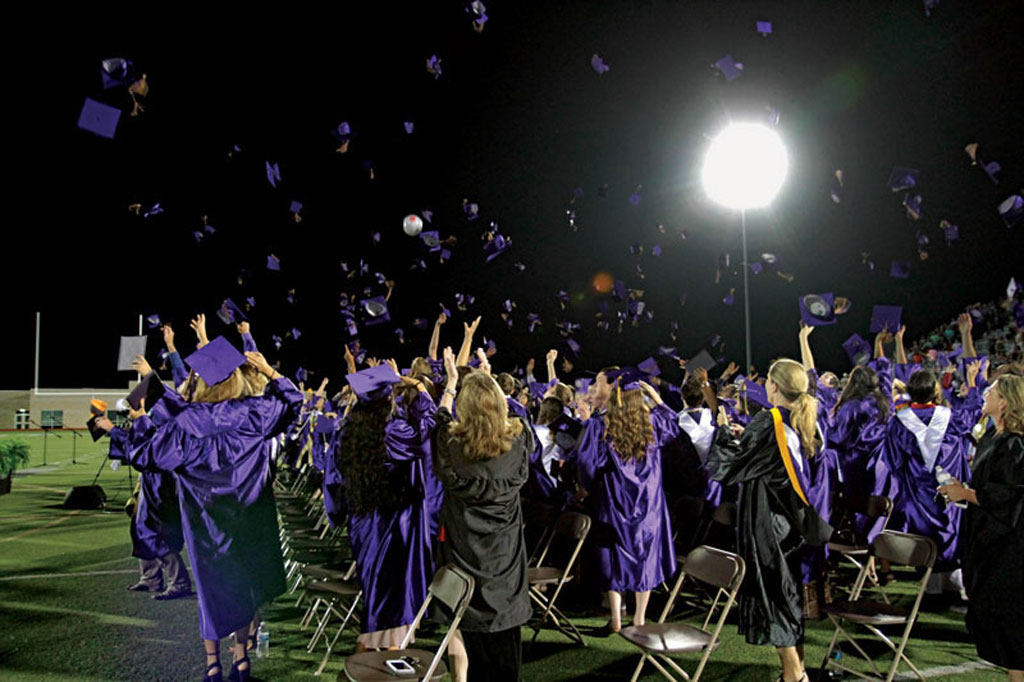 Marble Falls High School graduation