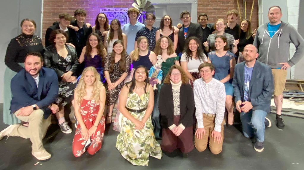 Marble Falls theater students win silver at state one-act play contest