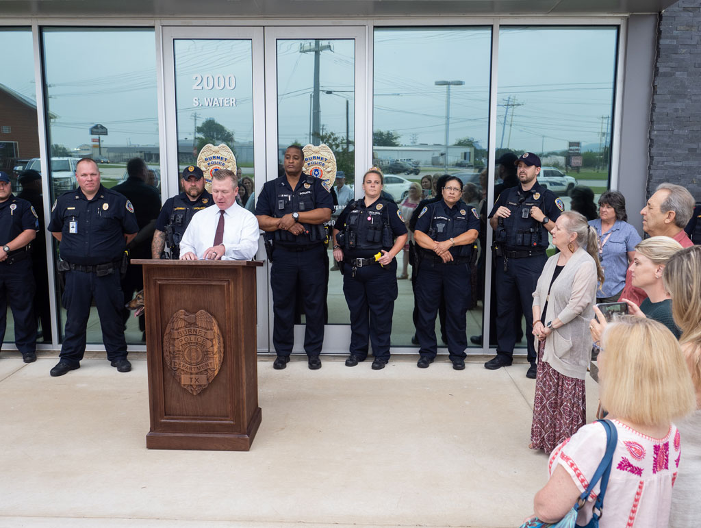 Burnet Police Department holds open house