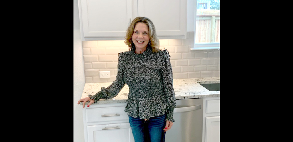 Sharon 'Lynne' McCoy is the first homeowner to move into the Gregg Ranch development