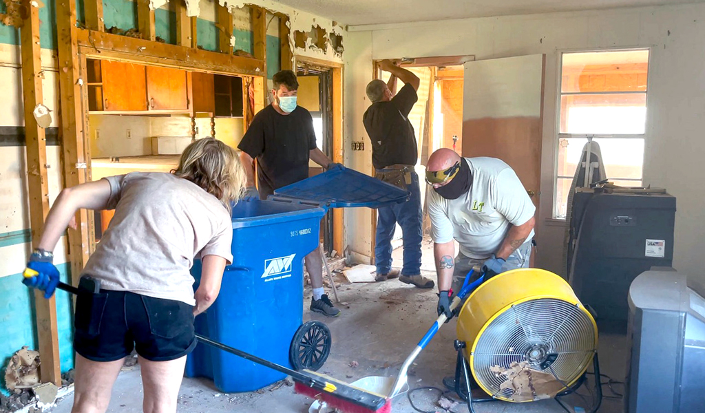 2020Missions.org renovates home for Granite Shoals family