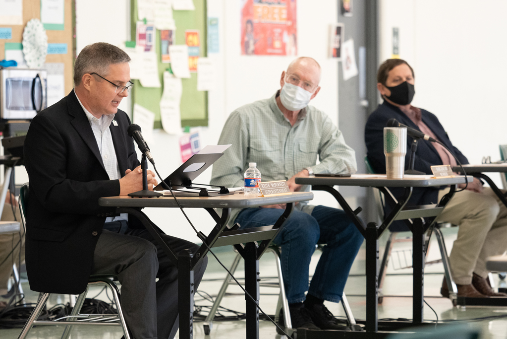 Burnet CISD Superintendent Keith McBurnett