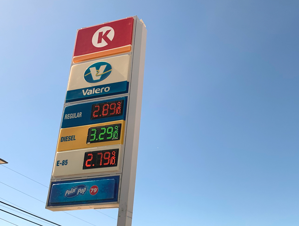 Gas prices rising across Texas