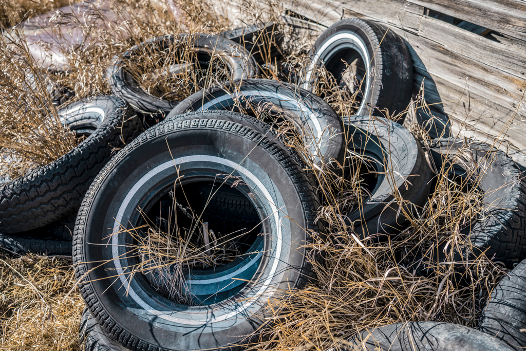 old tires