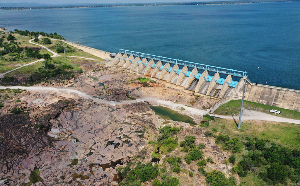 Buchanan Dam on Lake Buchanan