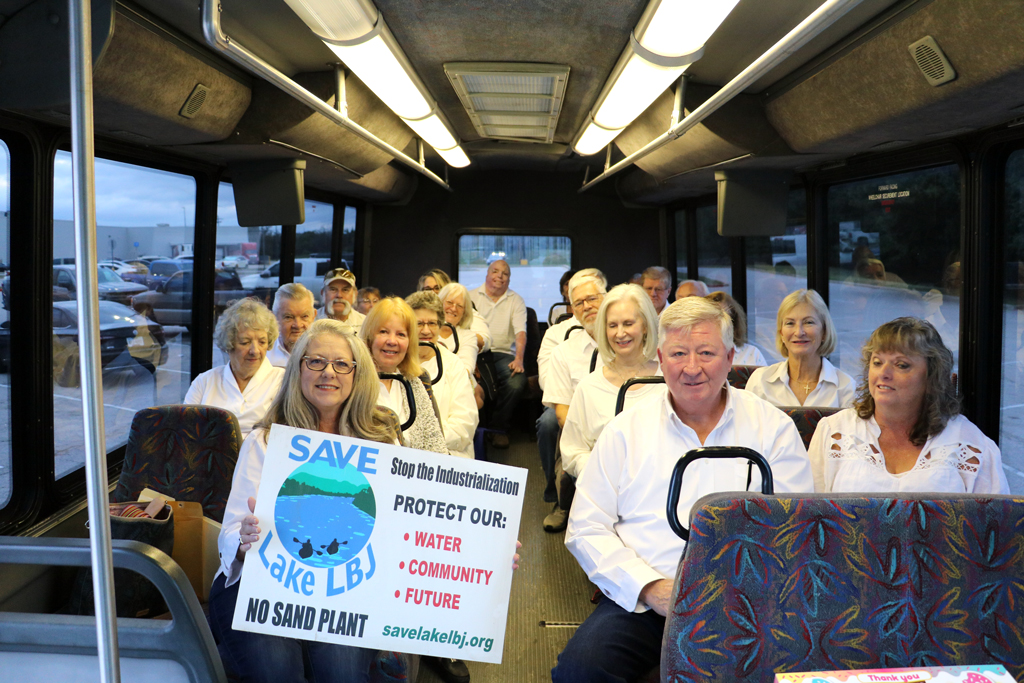 Save Lake LBJ protests commercial dredging