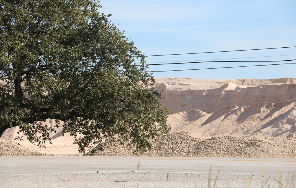 Sand mining on US 281