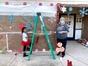 Granite Mesa Health Center Christmas lights display