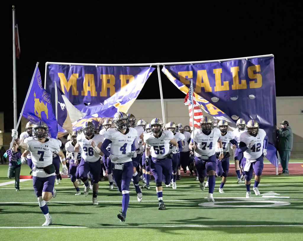 Marble Falls High School football team