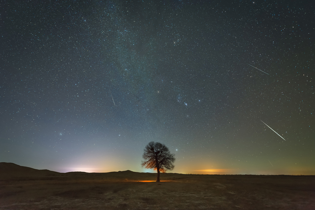 Geminid meteor shower