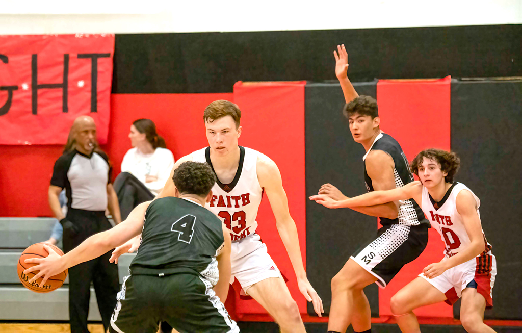 Faith Academy of Marble Falls Flames basketball