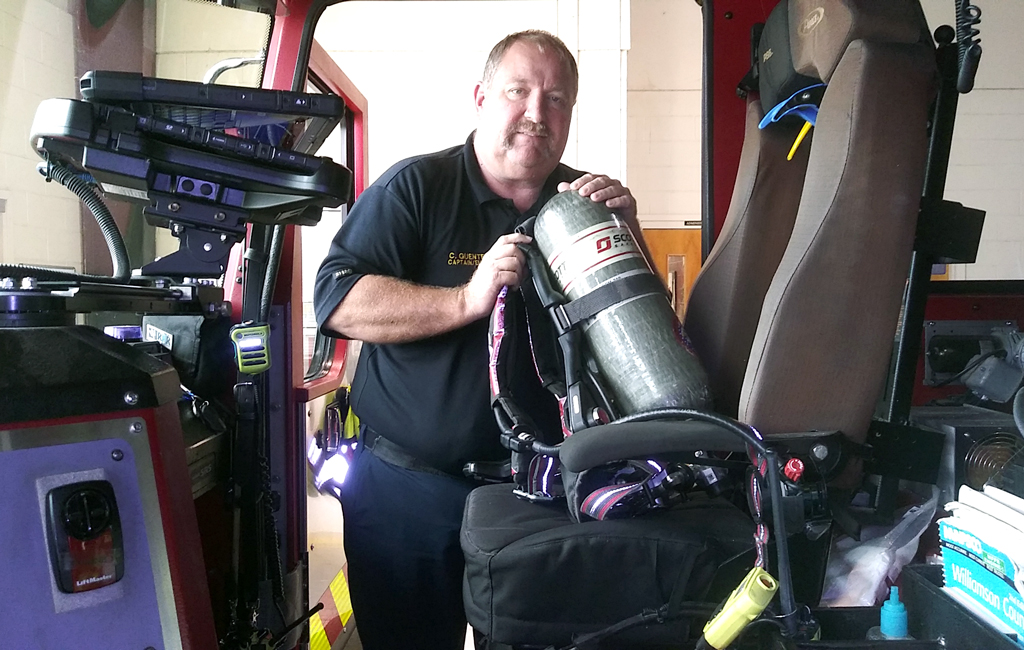 Marble Falls Fire Rescue Capt. Coy Guenter