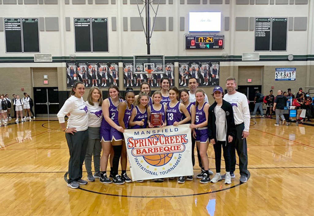 Marble Falls High School girls' basketball team