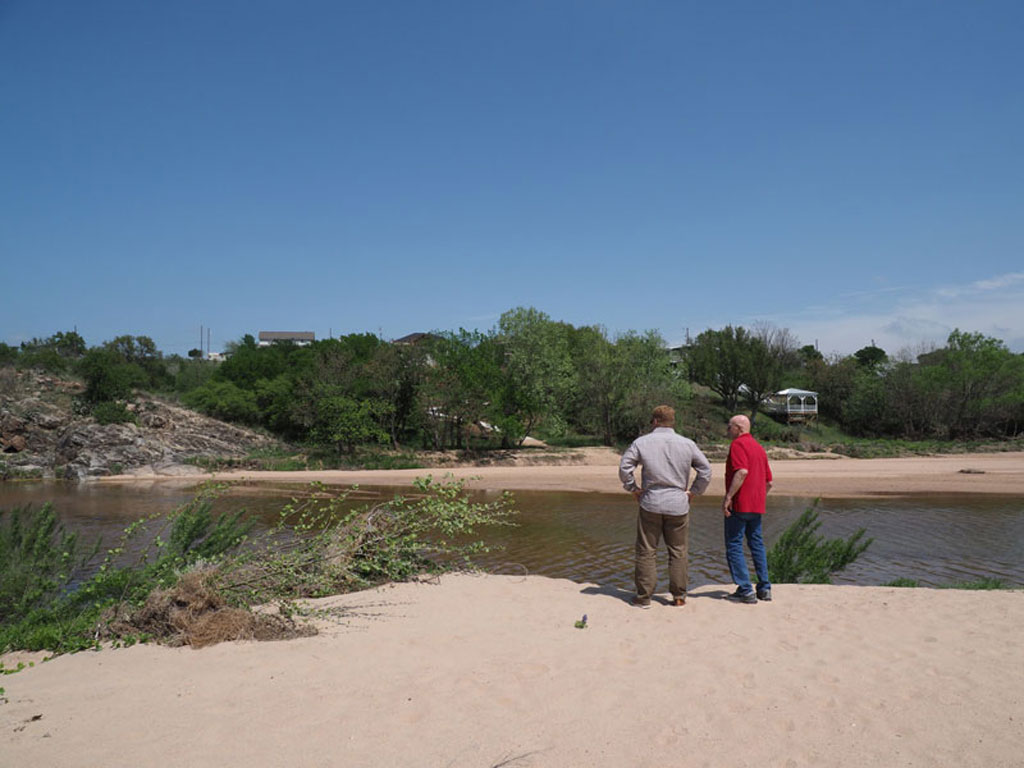 Sandy Creek in Llano County