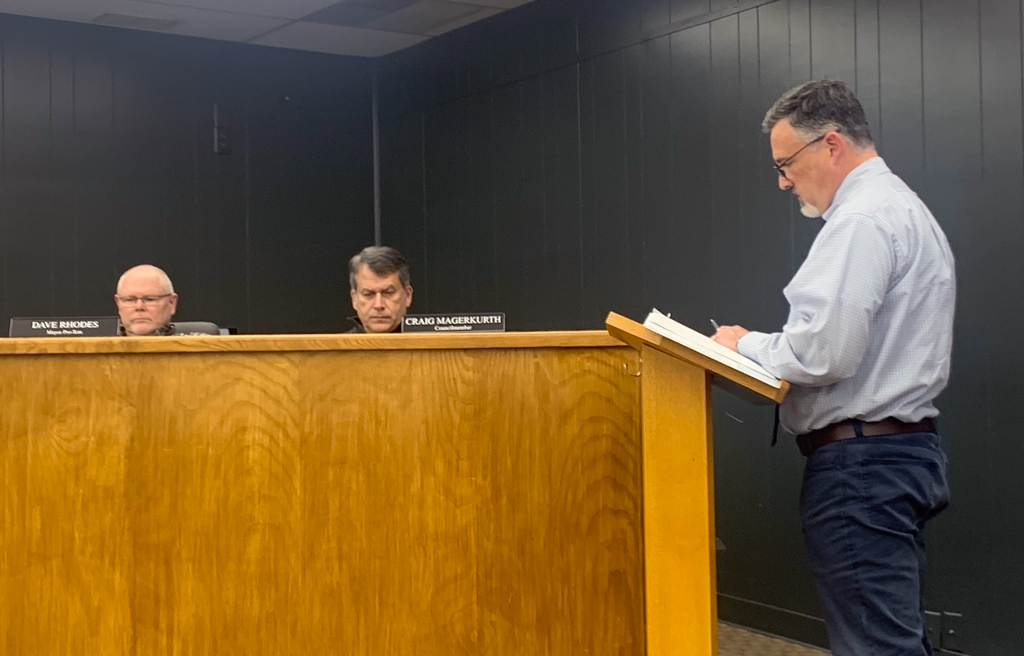 Marble Falls Director of Finance Jeff Lazenby
