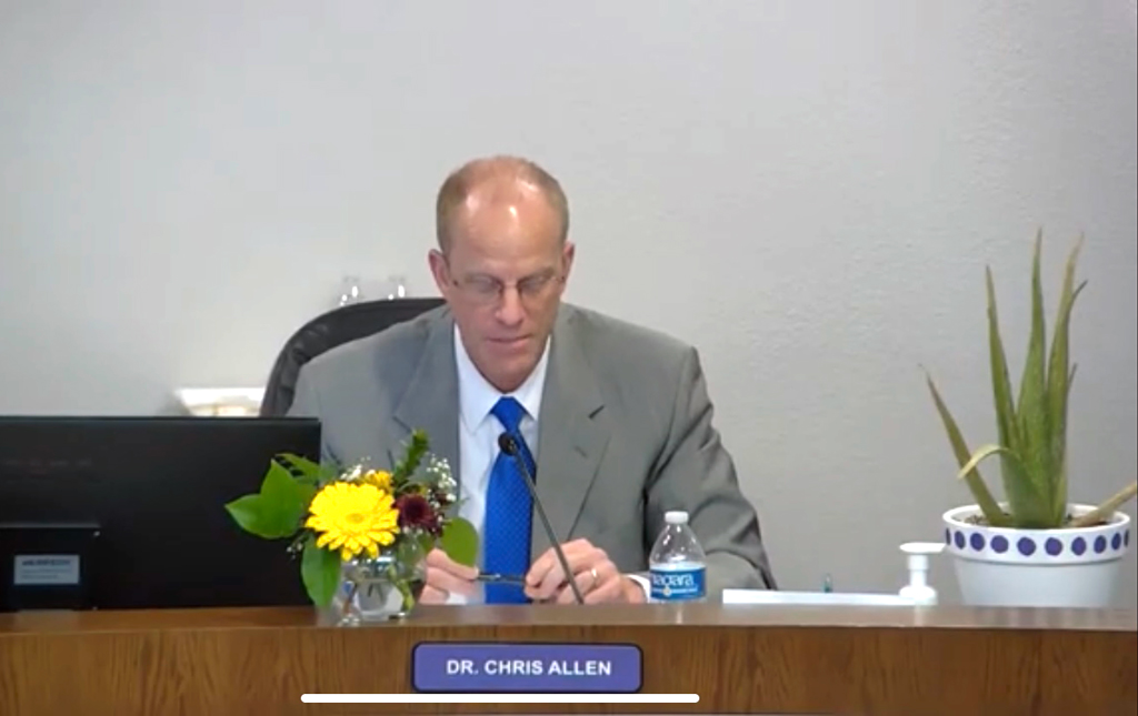 Marble Falls Independent School District Superintendent Chris Allen
