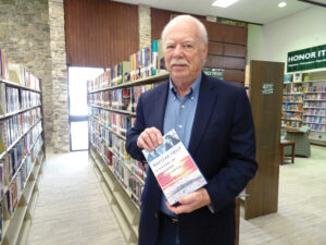 Brad Zehner, president of the Friends of the Herman Brown Free Library