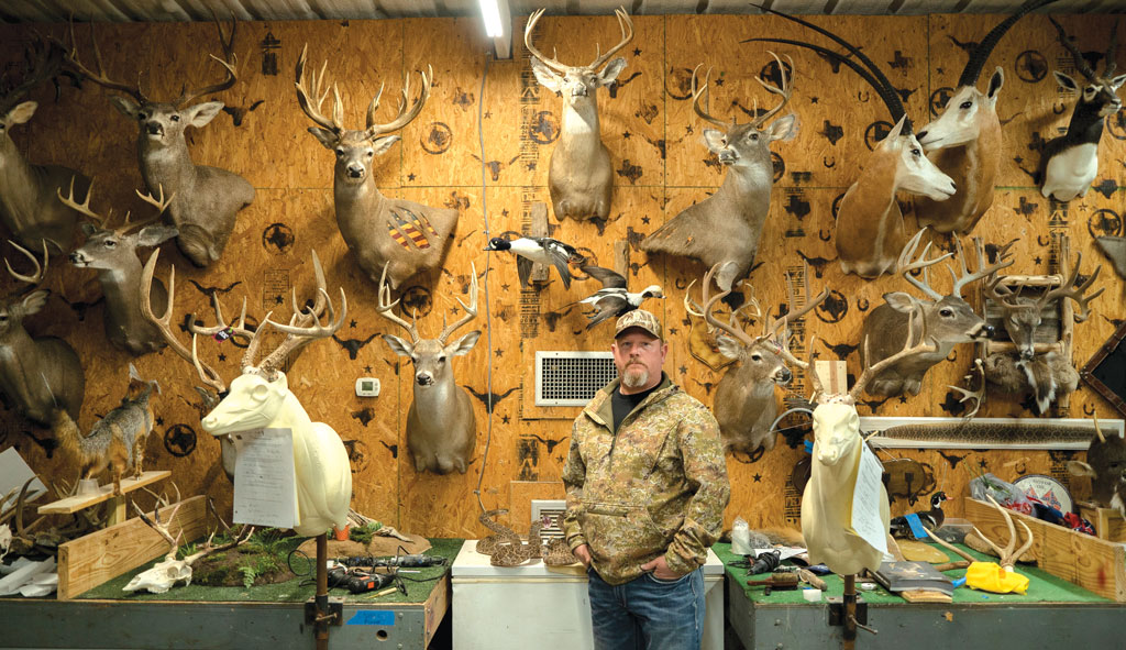 Bryan Waligura is the owner of and head instructor at Lone Star State School of Taxidermy