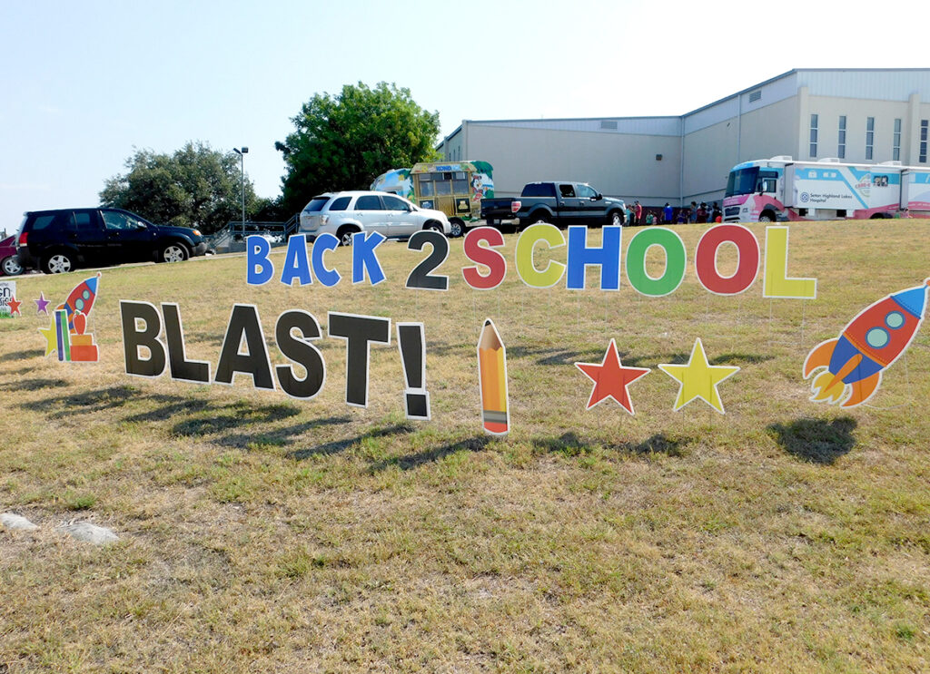 Back to School Blast in Marble Falls
