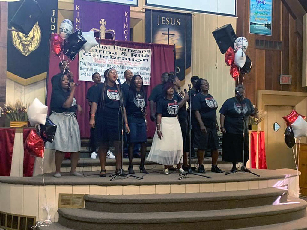 Smoking for Jesus Ministry choir