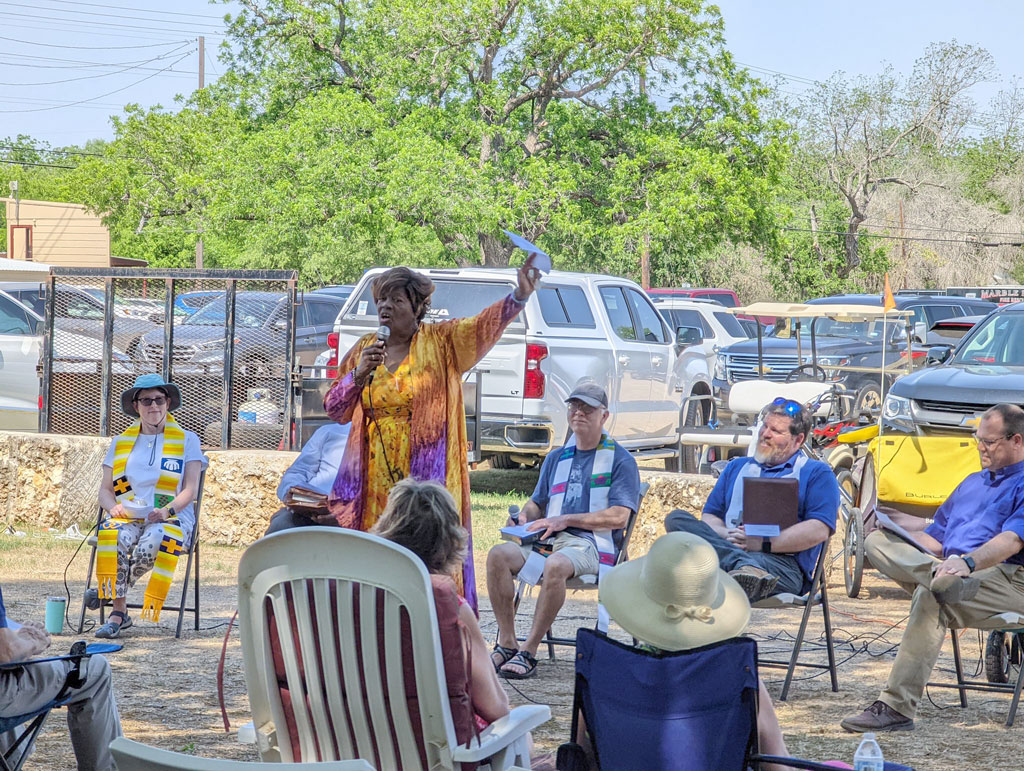 Bessie Jackson at Worship in the Park