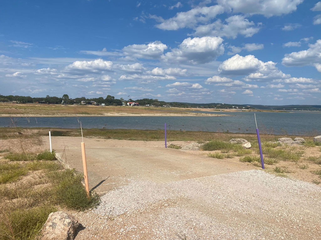South Park boat ramp on Lake Buchanan