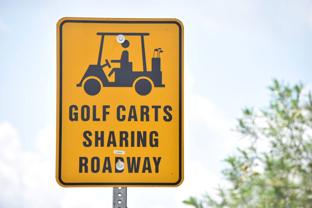 golf cart path
