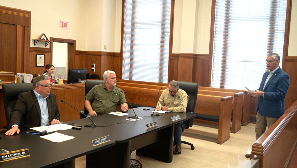 Burnet County Commissioners Court, March 6, 2023