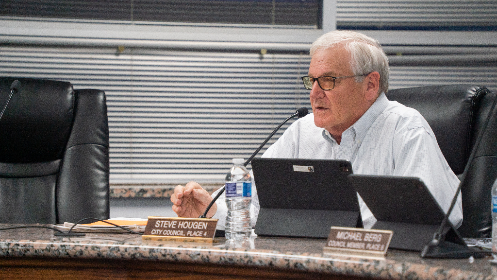 Granite Shoals Councilor Steve Hougen