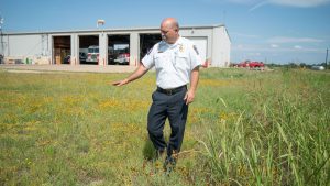 Granite Shoals Fire Chief Tim Campbell
