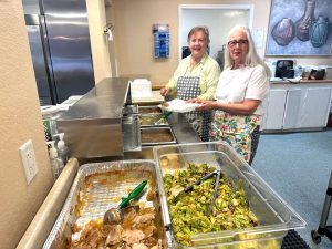Rita Marquess of Meadowlakes (left) and Cat Clanton of Deerhaven