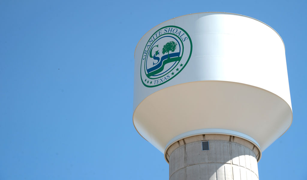 Granite Shoals water tower