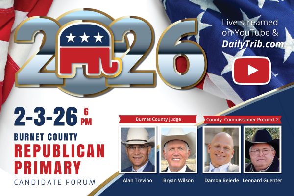 2026 DailyTrib Burnet County Republican Primary Candidates Forum, Feb ...