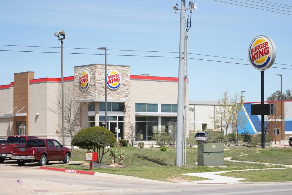 Burger King building in Burnet