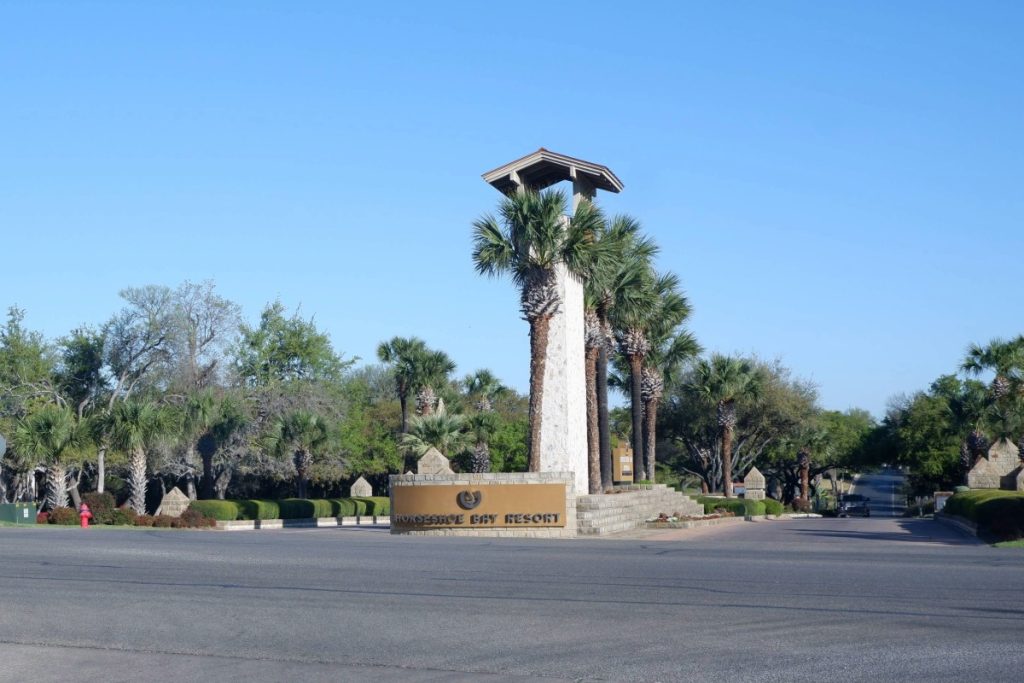 Horseshoe Bay Resort entrance