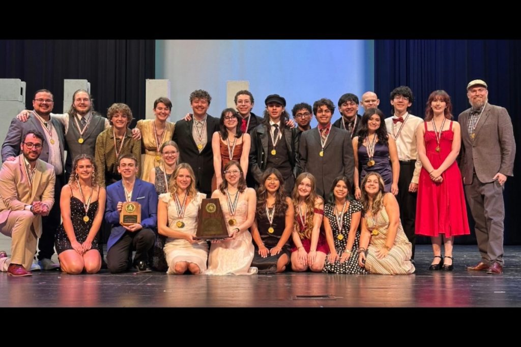 Students in theater program