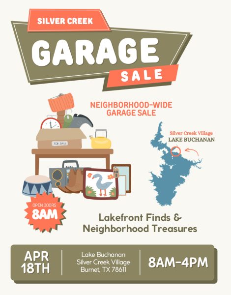 SILVER CREEK Neighborhood Garage sale.