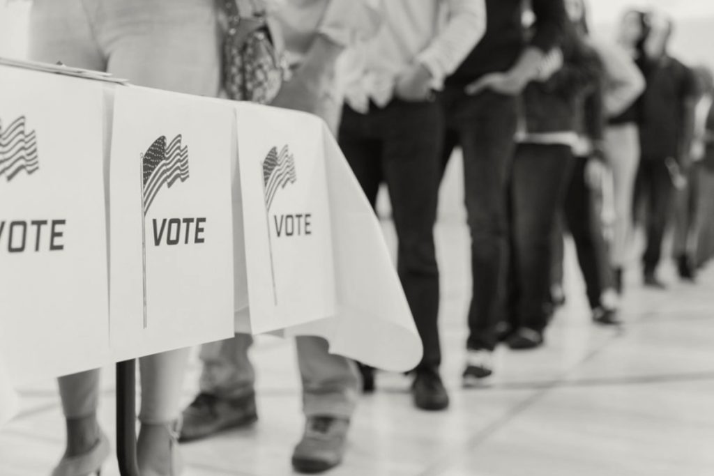 Voting booths
