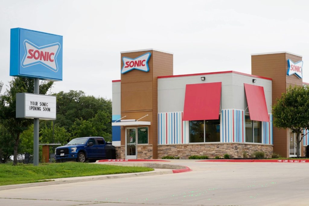 The new Sonic location at 1404 S. Water Street in Burnet. Staff photo by Caden Senn