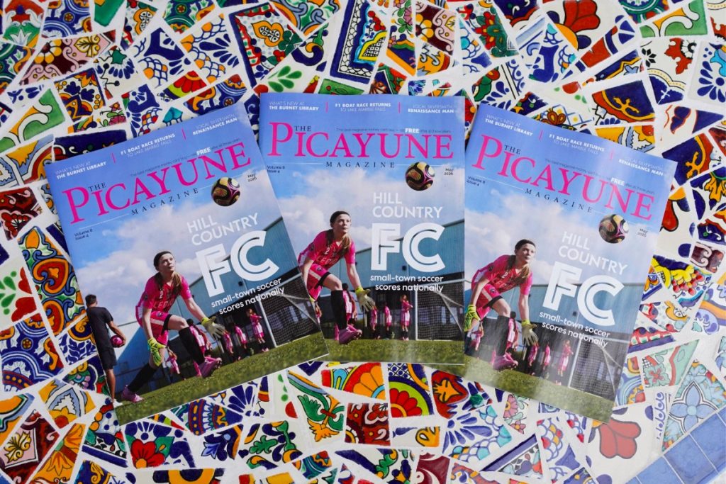May Picayune Magazines on a table