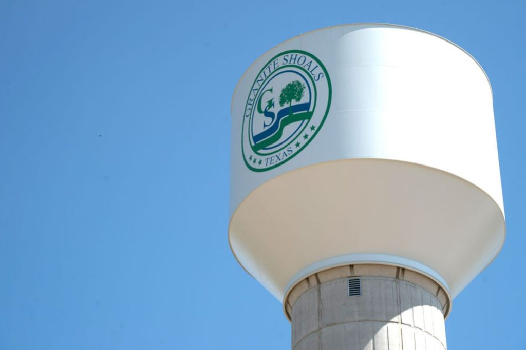 Granite Shoals water tower