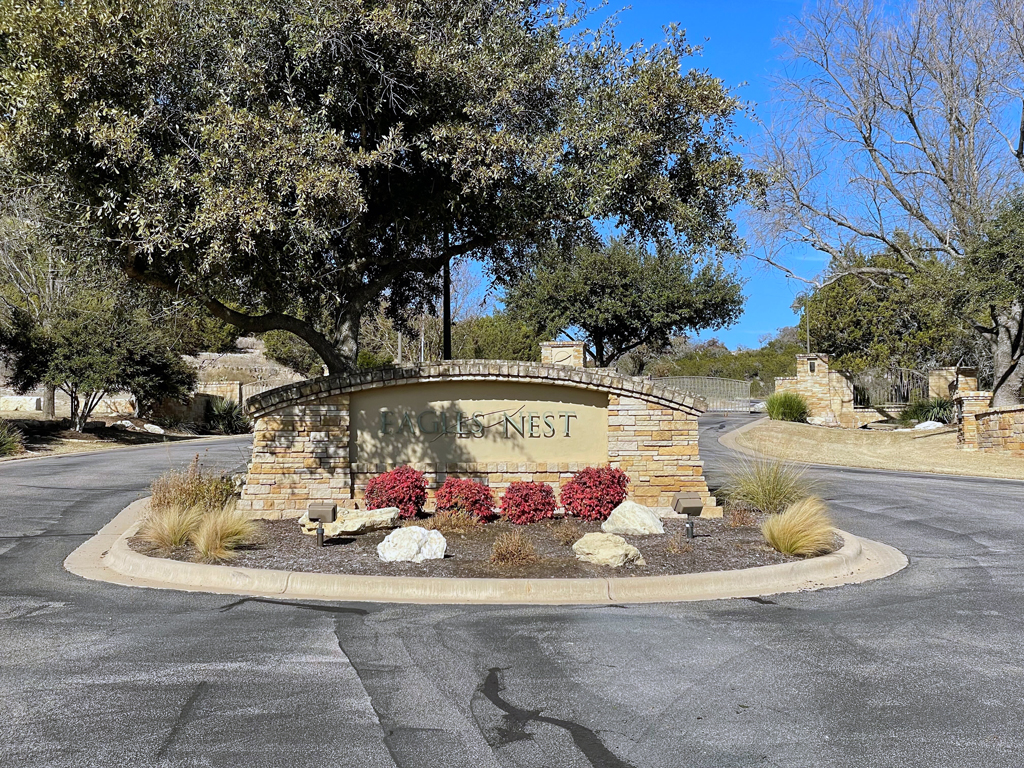 Eagles Nest subdivision in Burnet