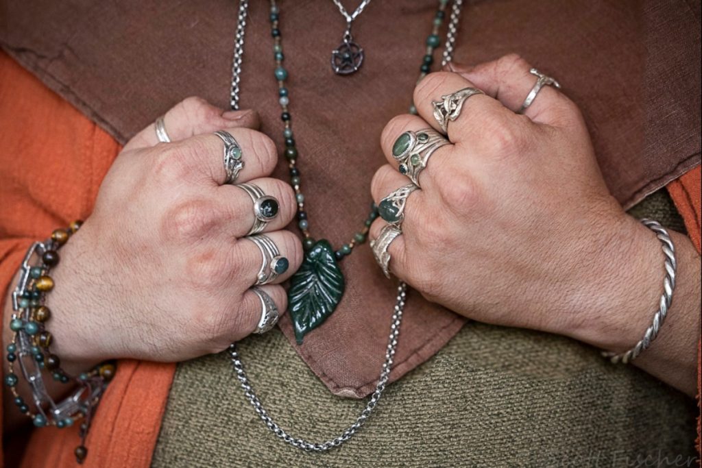 hands with rings