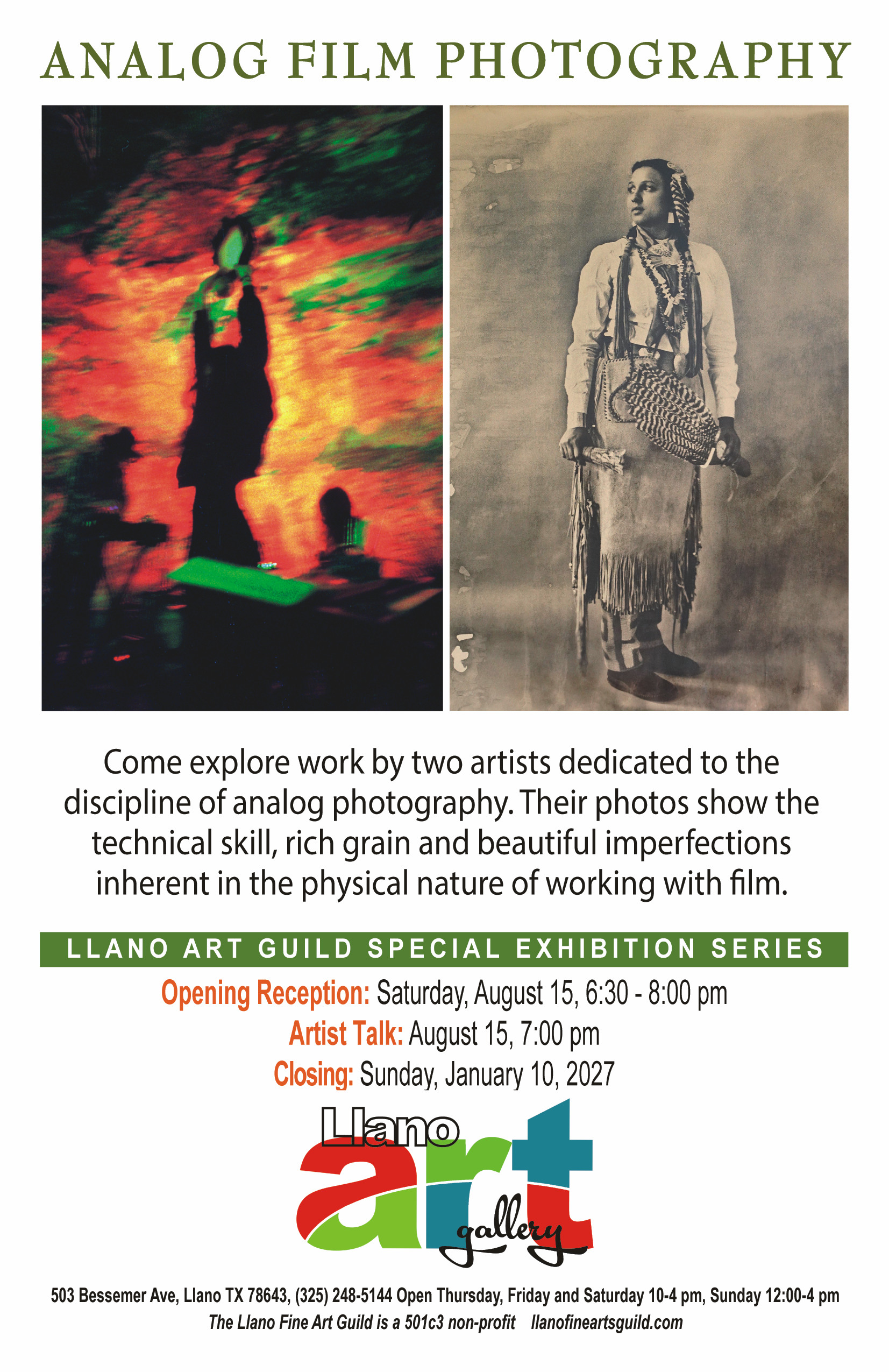 Llano Art Gallery Analog Film Photography1